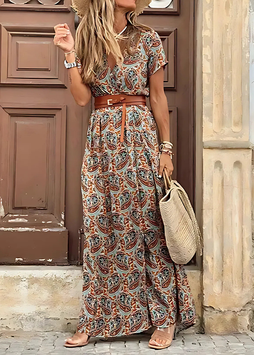 Tereza | Vzdušné boho maxi šaty