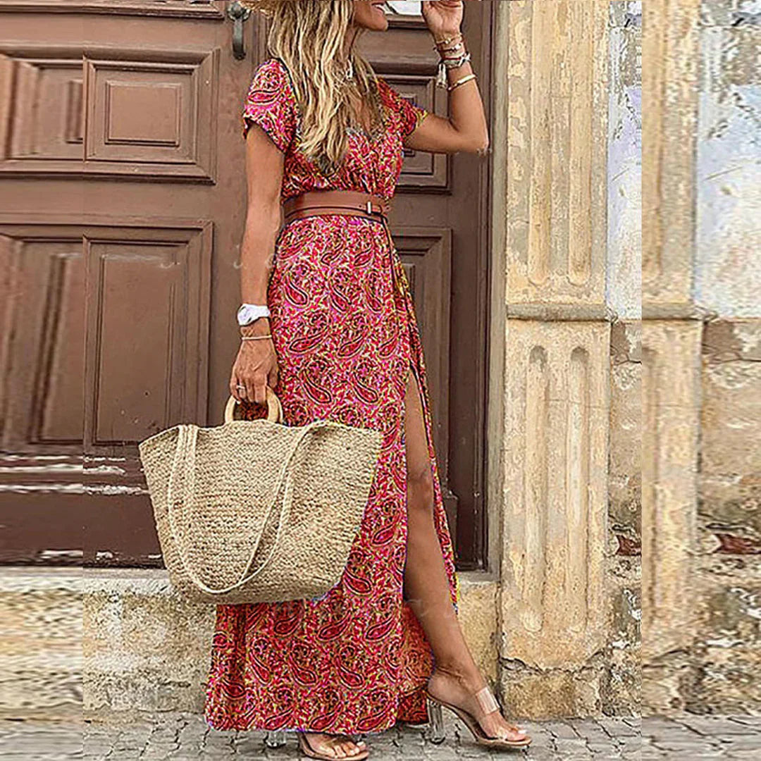 Tereza | Vzdušné boho maxi šaty